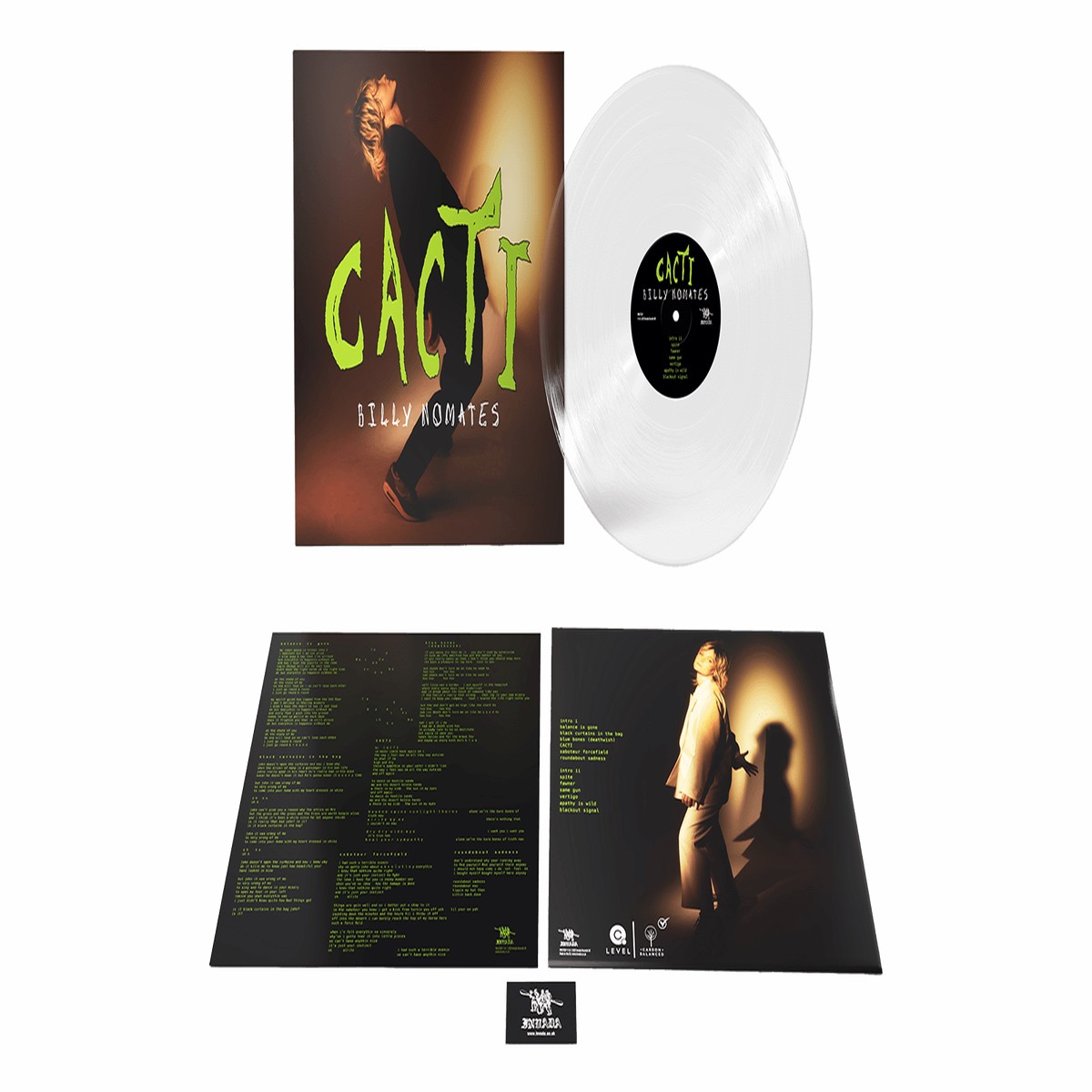 Billy Nomates : CACTI (Ltd Clear Vinyl)