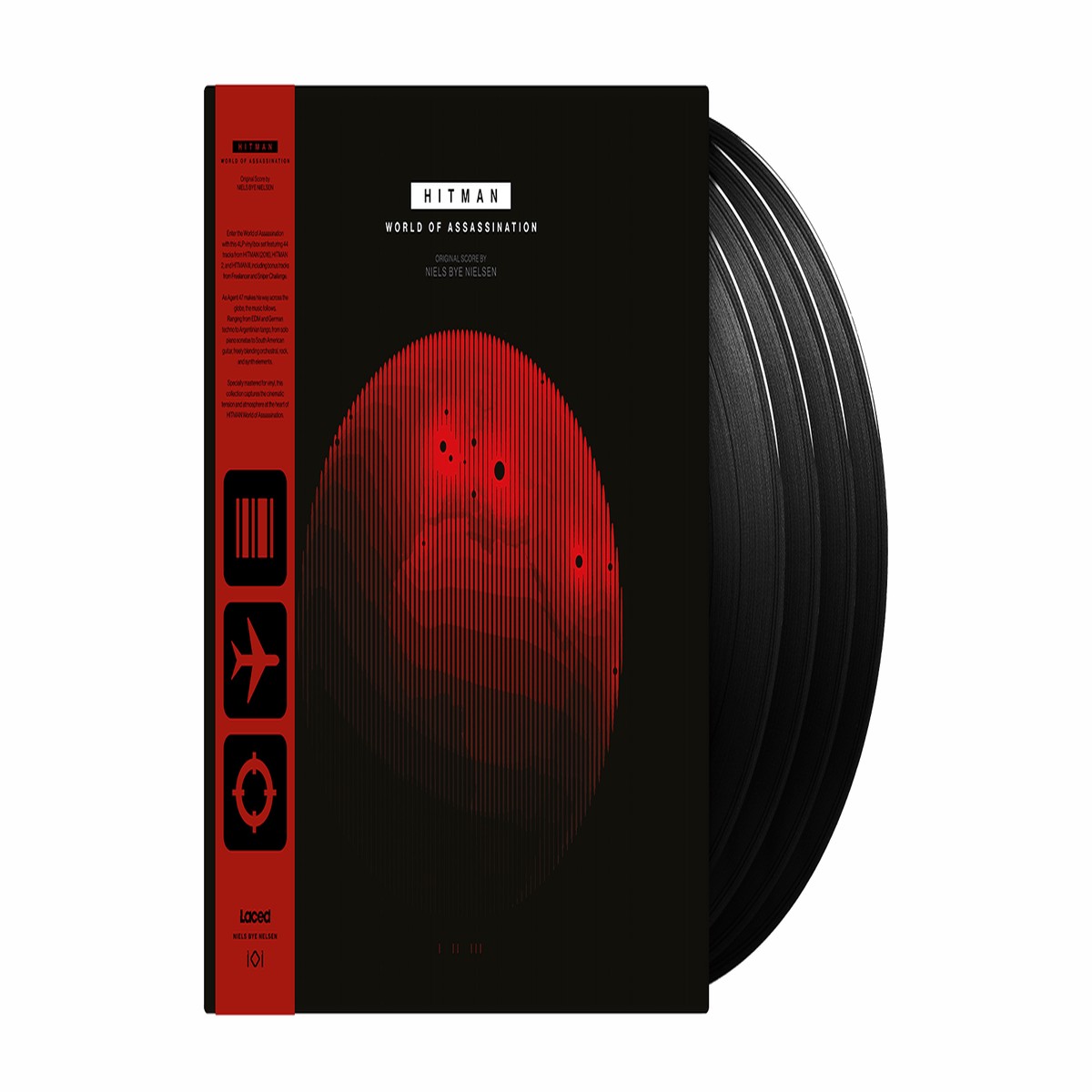 [Pre-Order [15/01] Niels Bye Nielsen : HITMAN World of Assassination (Original Score)(4LP Boxset)