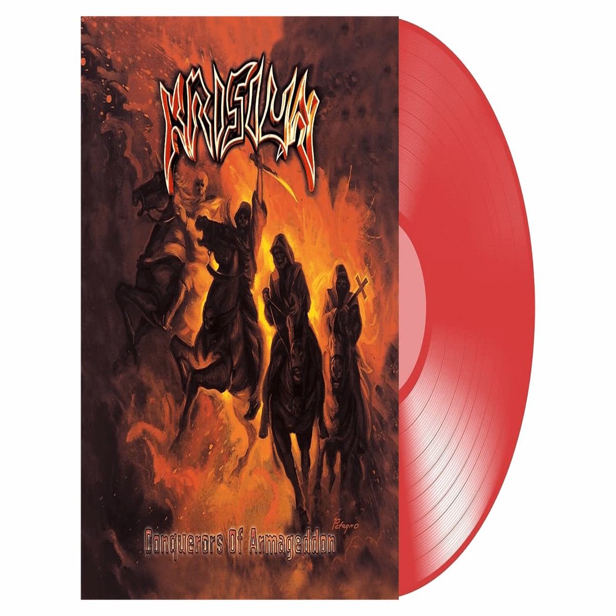 Krisiun : Conquerors of Armageddon (Transparent Red Vinyl)
