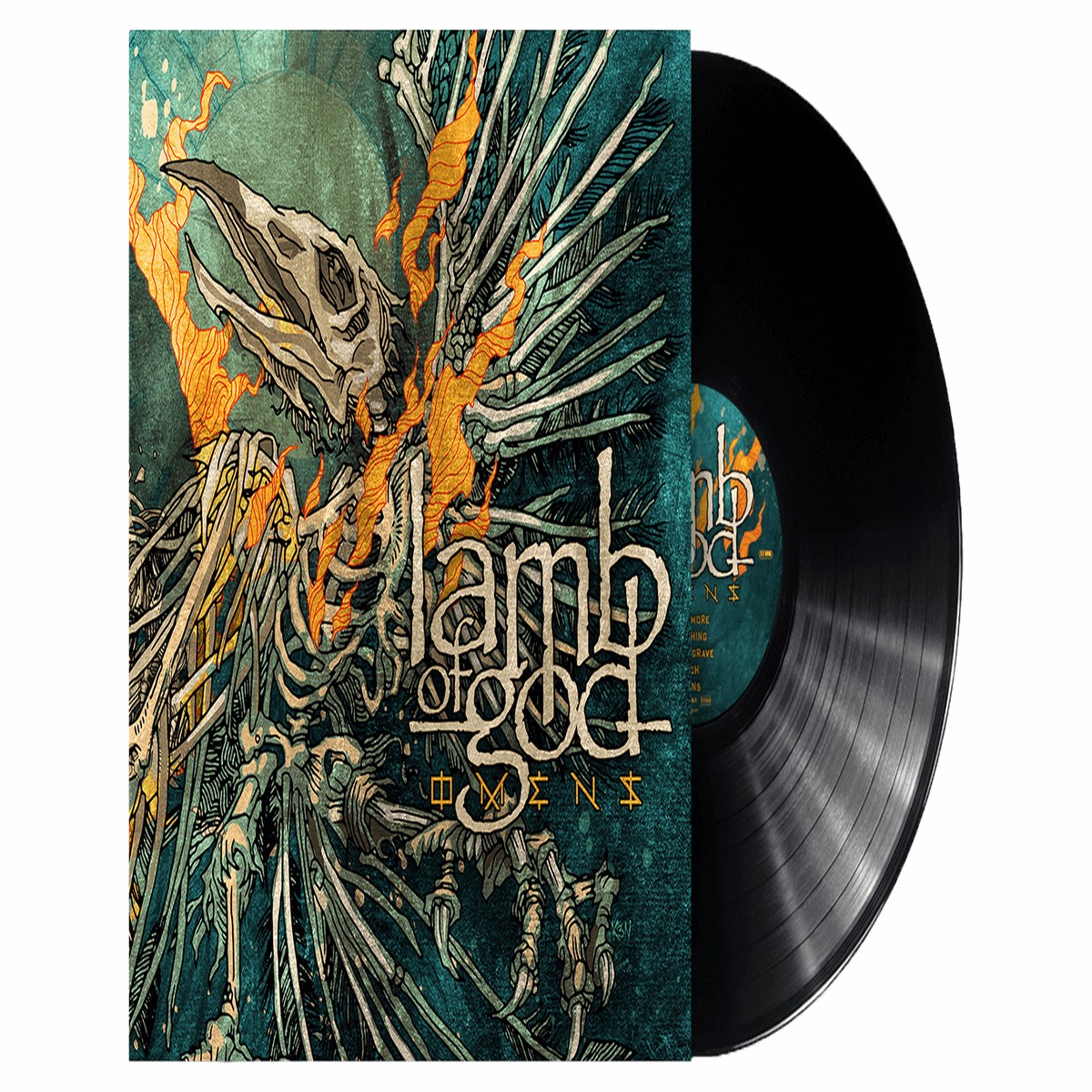 Lamb Of God : Omens (Standard Black Vinyl Gatefold)