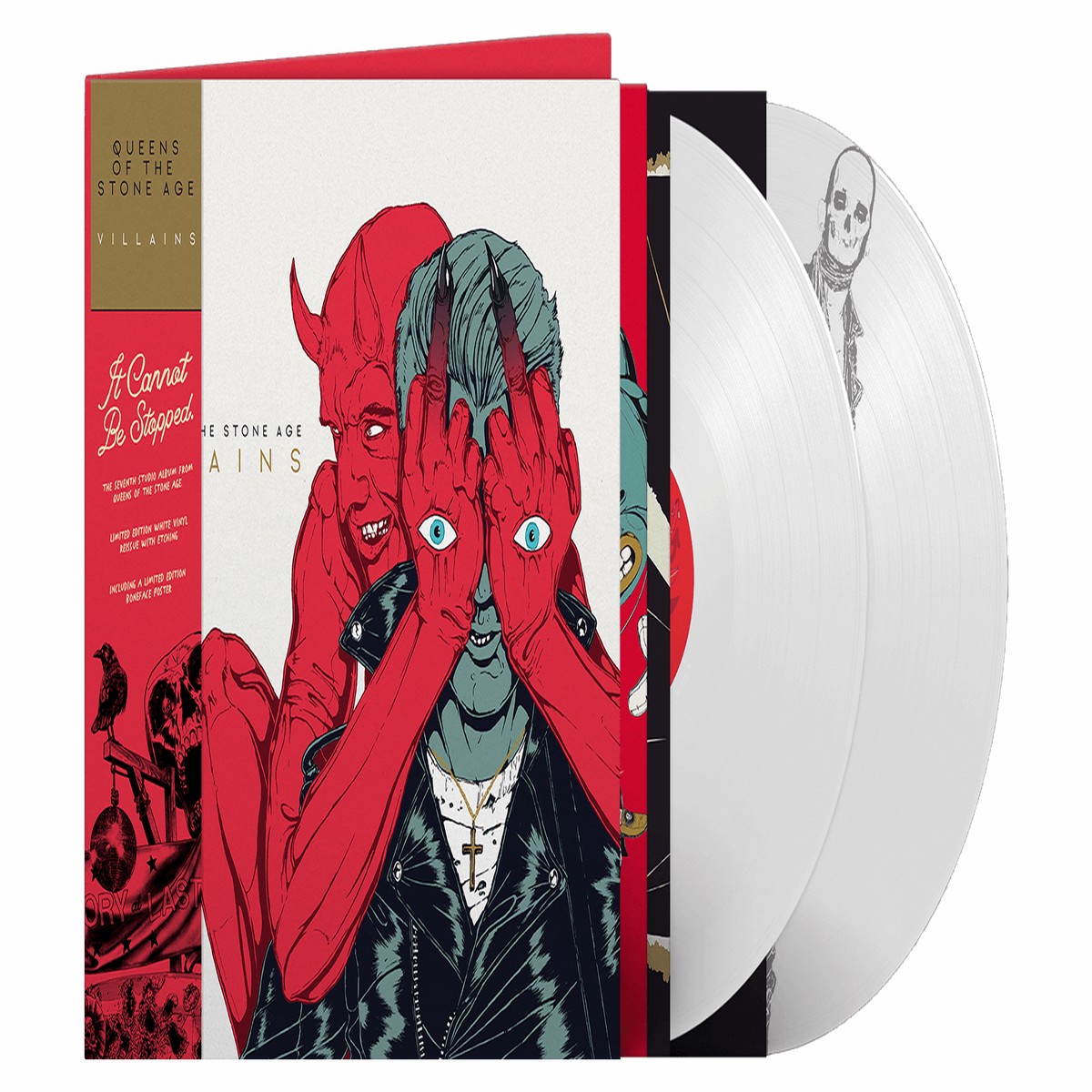 Queens Of The Stone Age : Villains (Ltd Opaque White Vinyl)