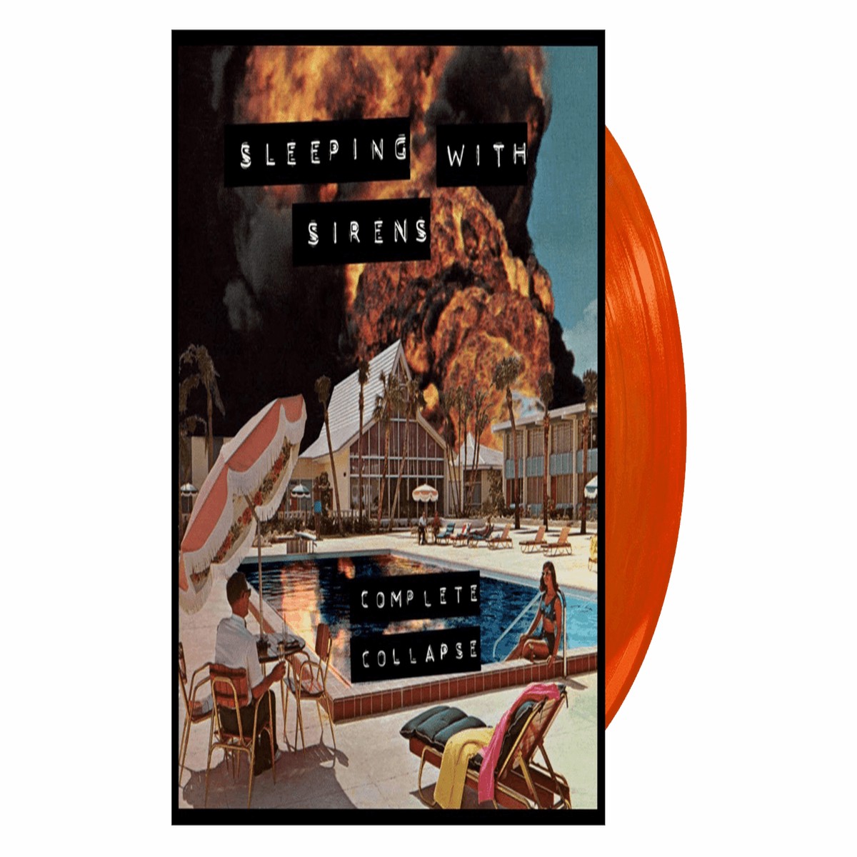 Sleeping with the Sirens : Complete Collapse (Yellow & Orange Galaxy Vinyl)