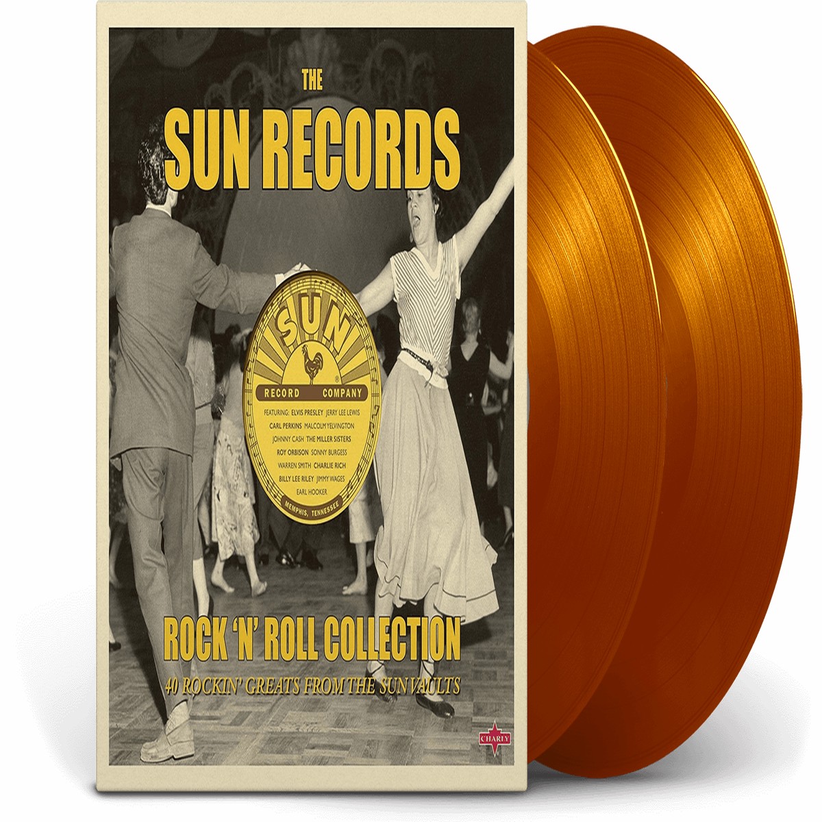 Various Artists : Sun Records – Rock ‘N’ Roll Collection (Ltd Orange Vinyl)