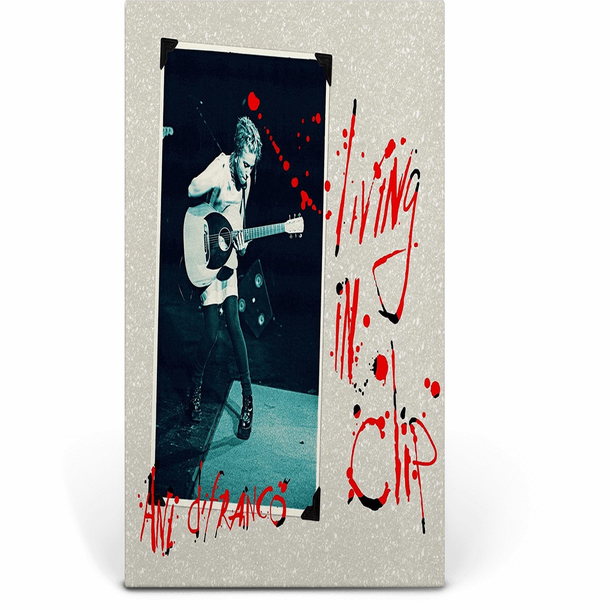 Ani DiFranco : Living in Clip (Ltd Blue Swirl Vinyl)