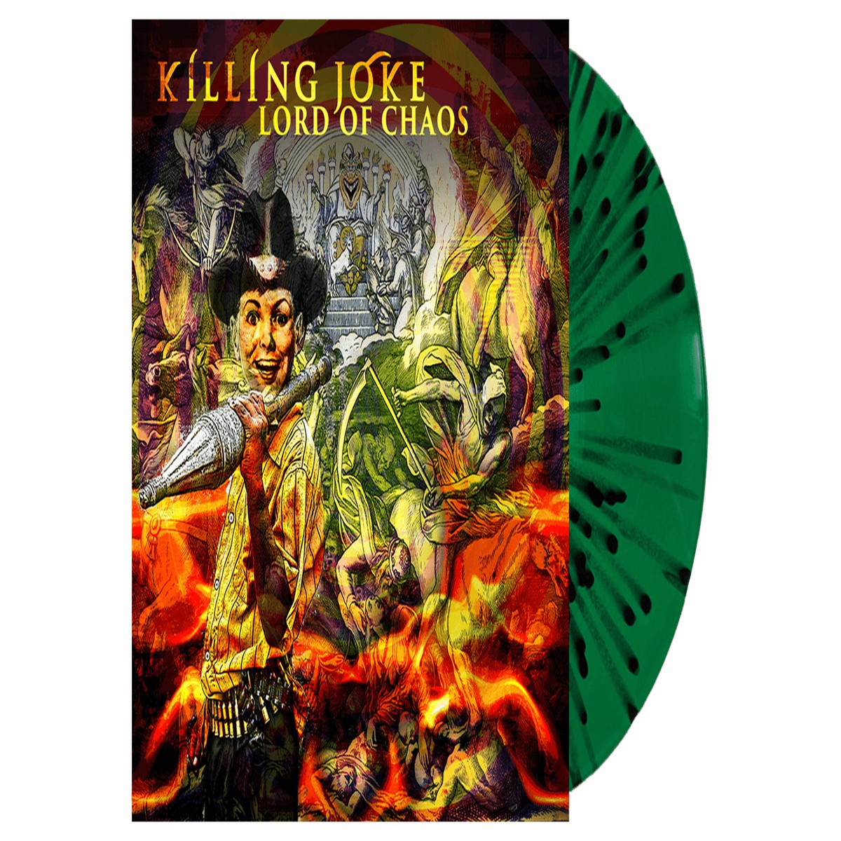 Killing Joke : Lord Of Chaos (Green & Black Splatter Vinyl)