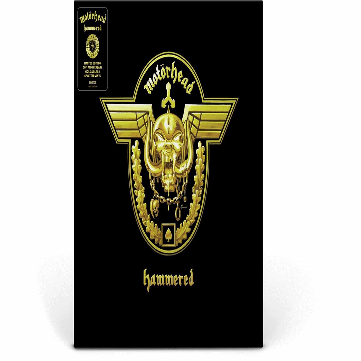 Motrhead : Hammered (Gold & Black Splatter Vinyl)
