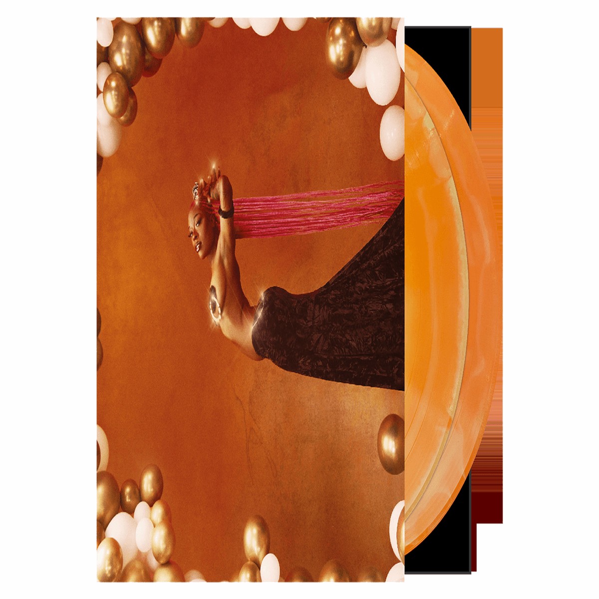 Sudan Archives : Natural Brown Prom Queen (Orange Vinyl)