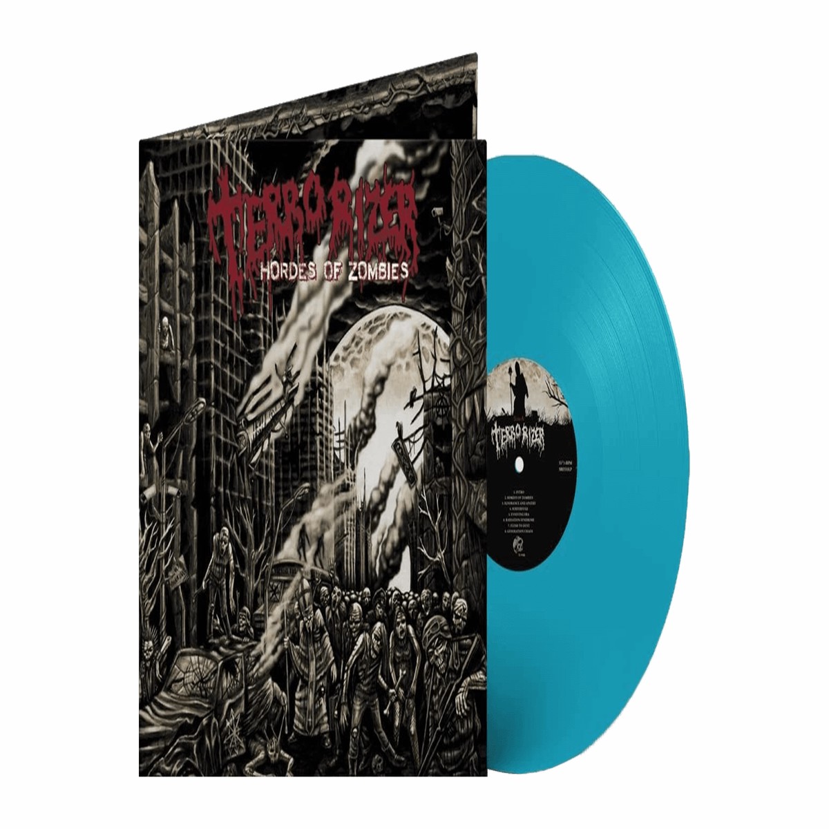 Terrorizer : Hordes of Zombies (Ltd Blue Vinyl)