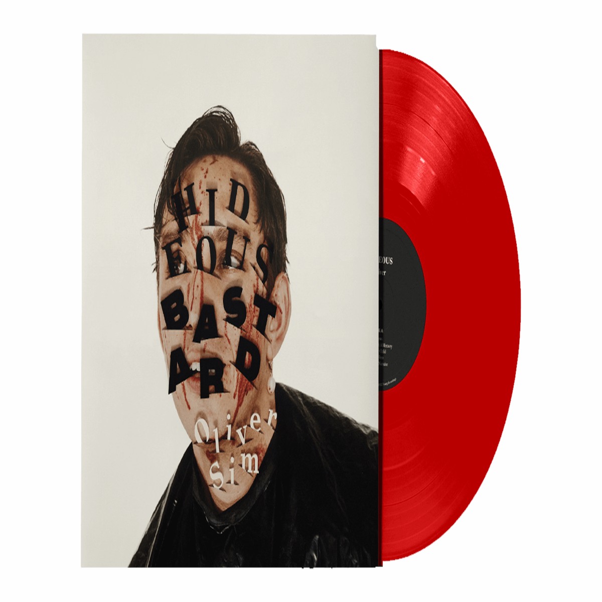 Oliver Sim (The XX) : Hideous Bastard (Ltd Red Vinyl)