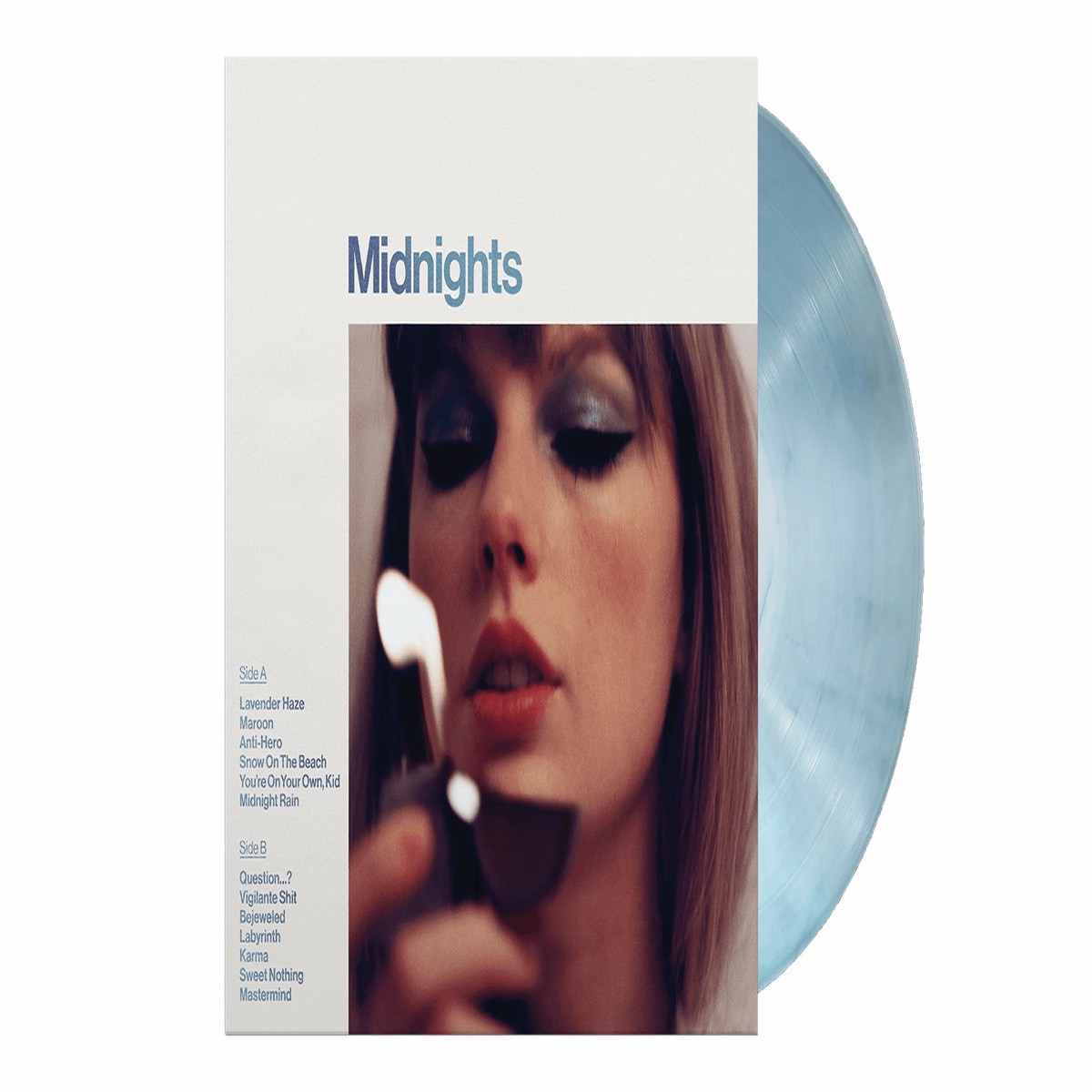Taylor Swift : Midnights – Moonstone Blue Edition Vinyl