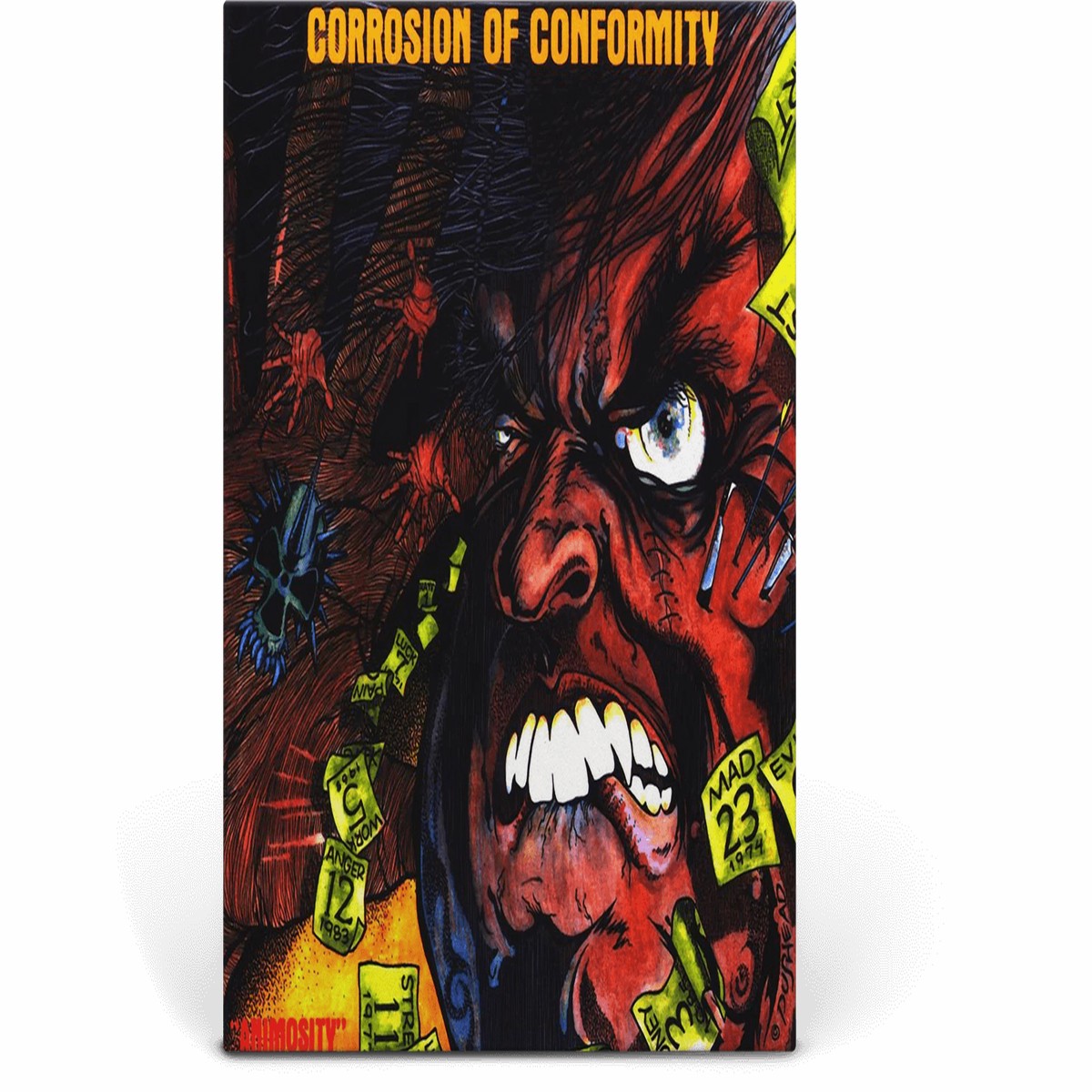 Corrosion of Conformity : Animosity (Yellow & Orange Marbled Vinyl)