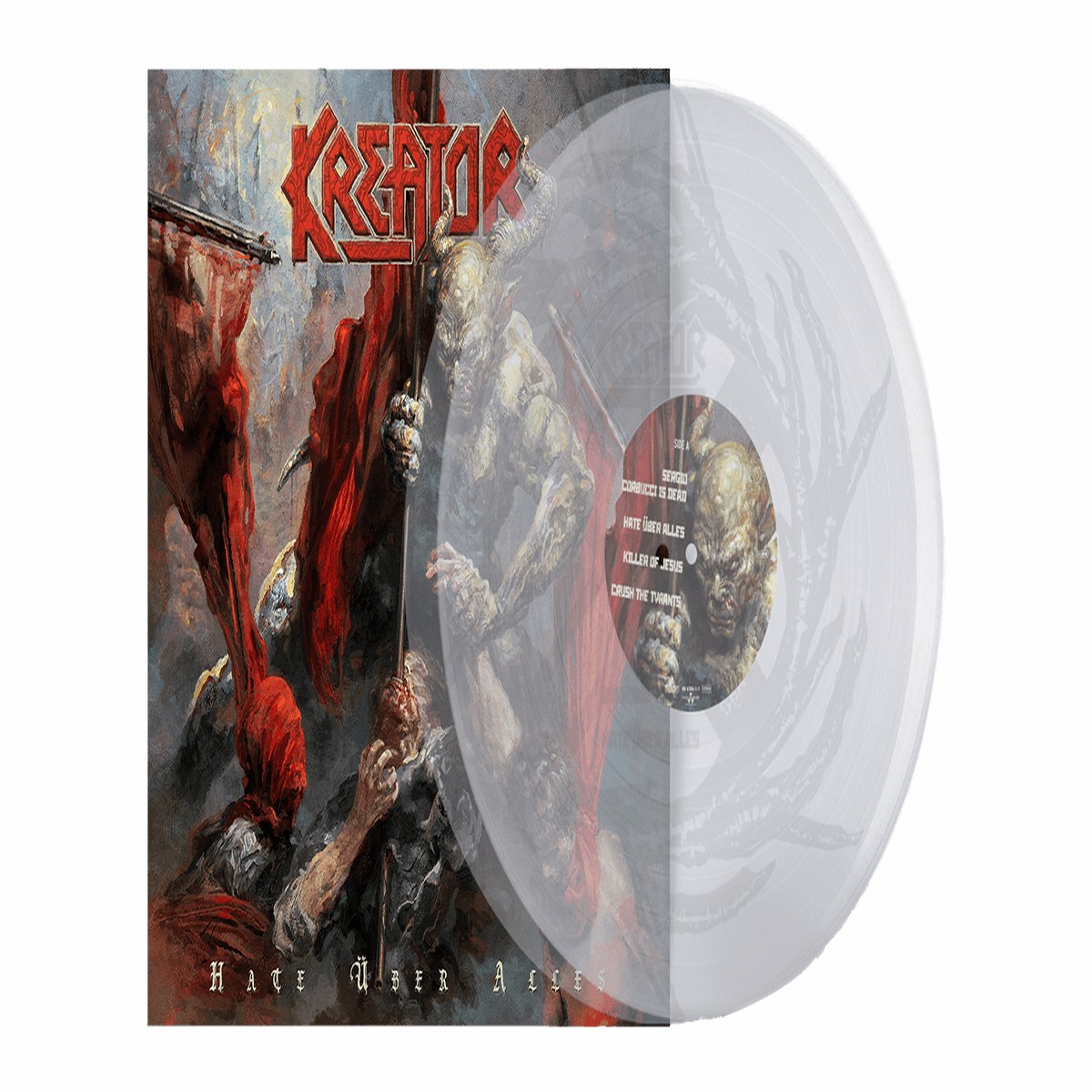 Kreator : Hate Uber Alles (Clear Vinyl)