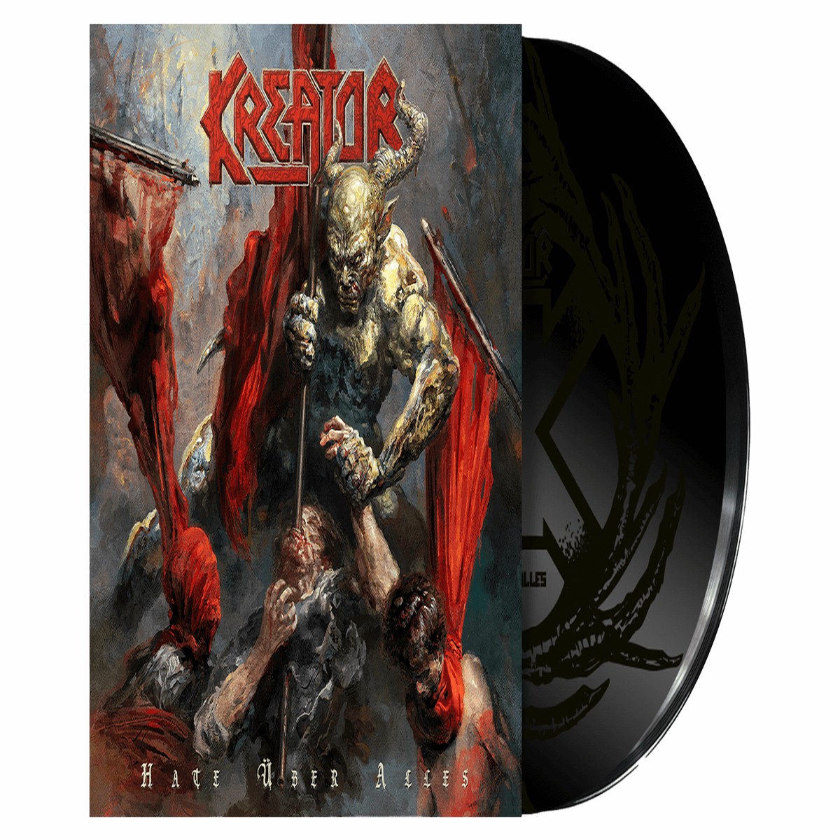 Kreator : Hate Uber Alles (Trifold Double Black Vinyl)