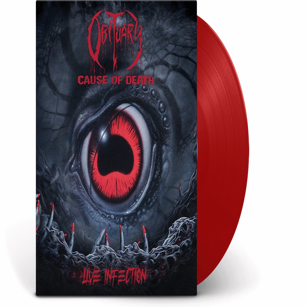 Obituary : Cause of Death – Live Infection (Ltd Blood Red Vinyl)