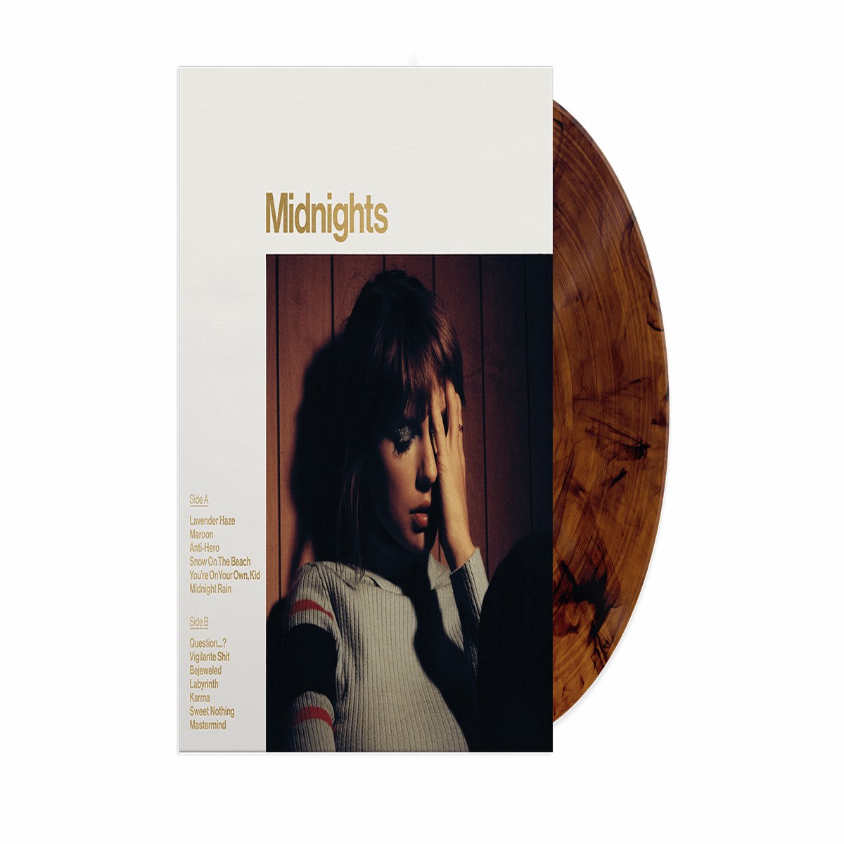 Taylor Swift : Midnights (Mahogany Edition Vinyl)