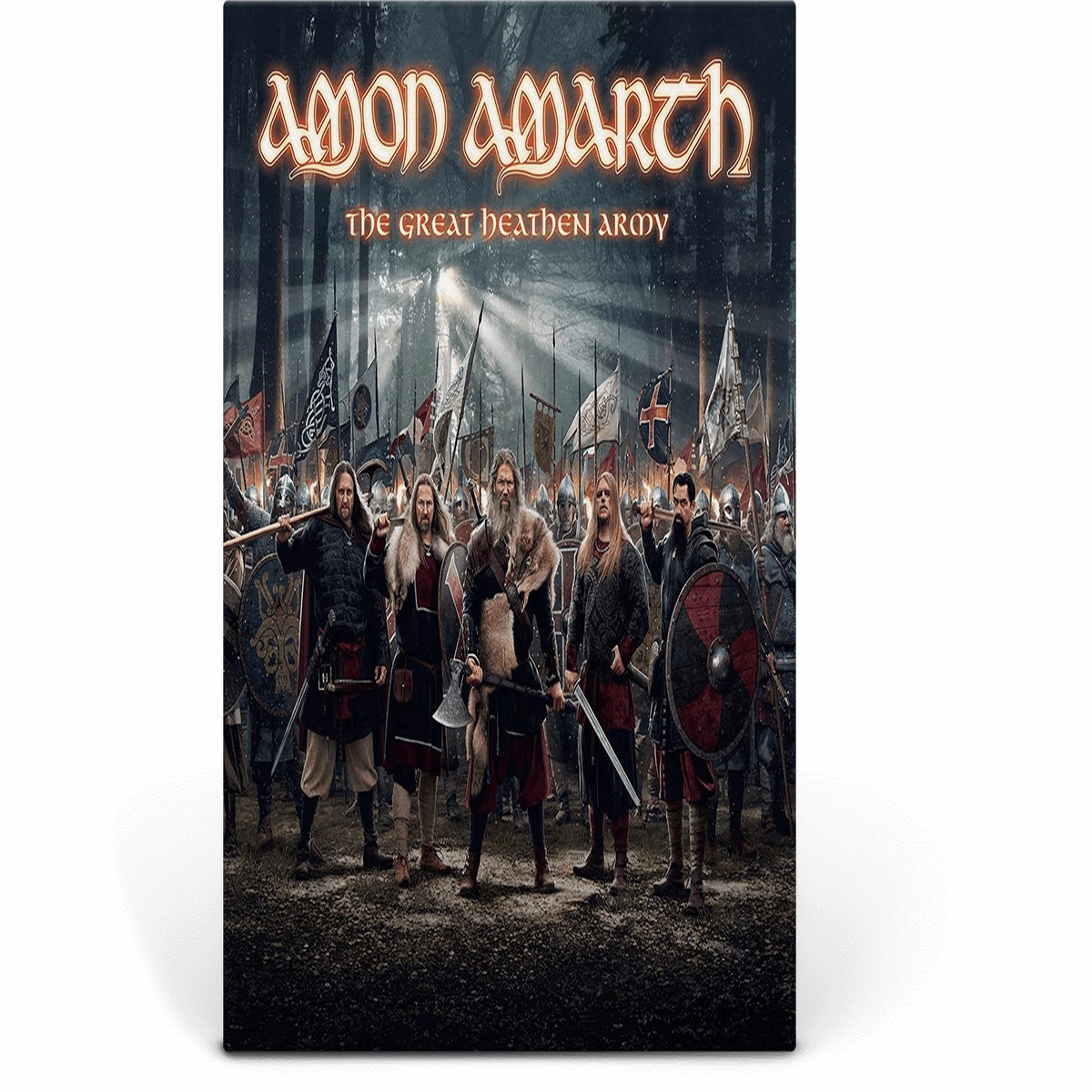 Amon Amarth : The Great Heathen Army (Dried Blood Red Marble)