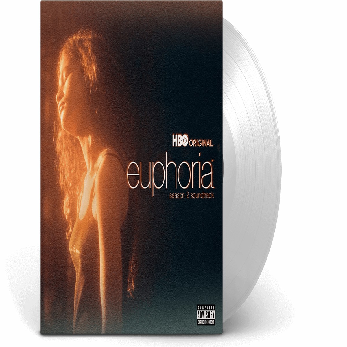 Various : Euphoria Season 2 (Clear Orange Vinyl)