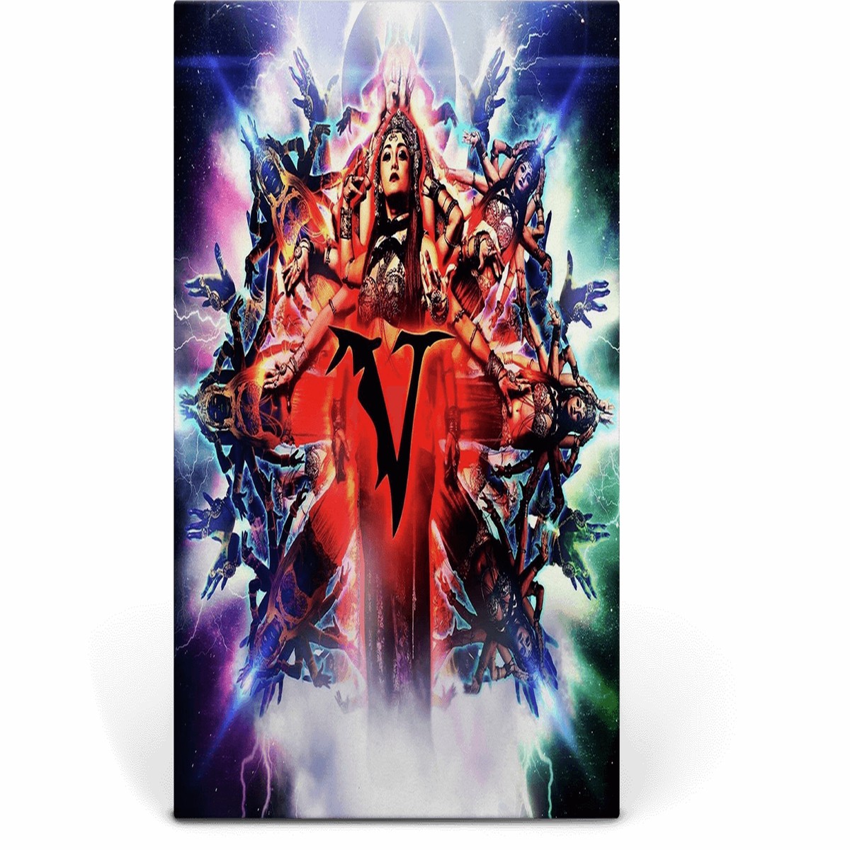 Veil Of Maya : Matriarch (Purple/Baby Blue/Black Splatter)