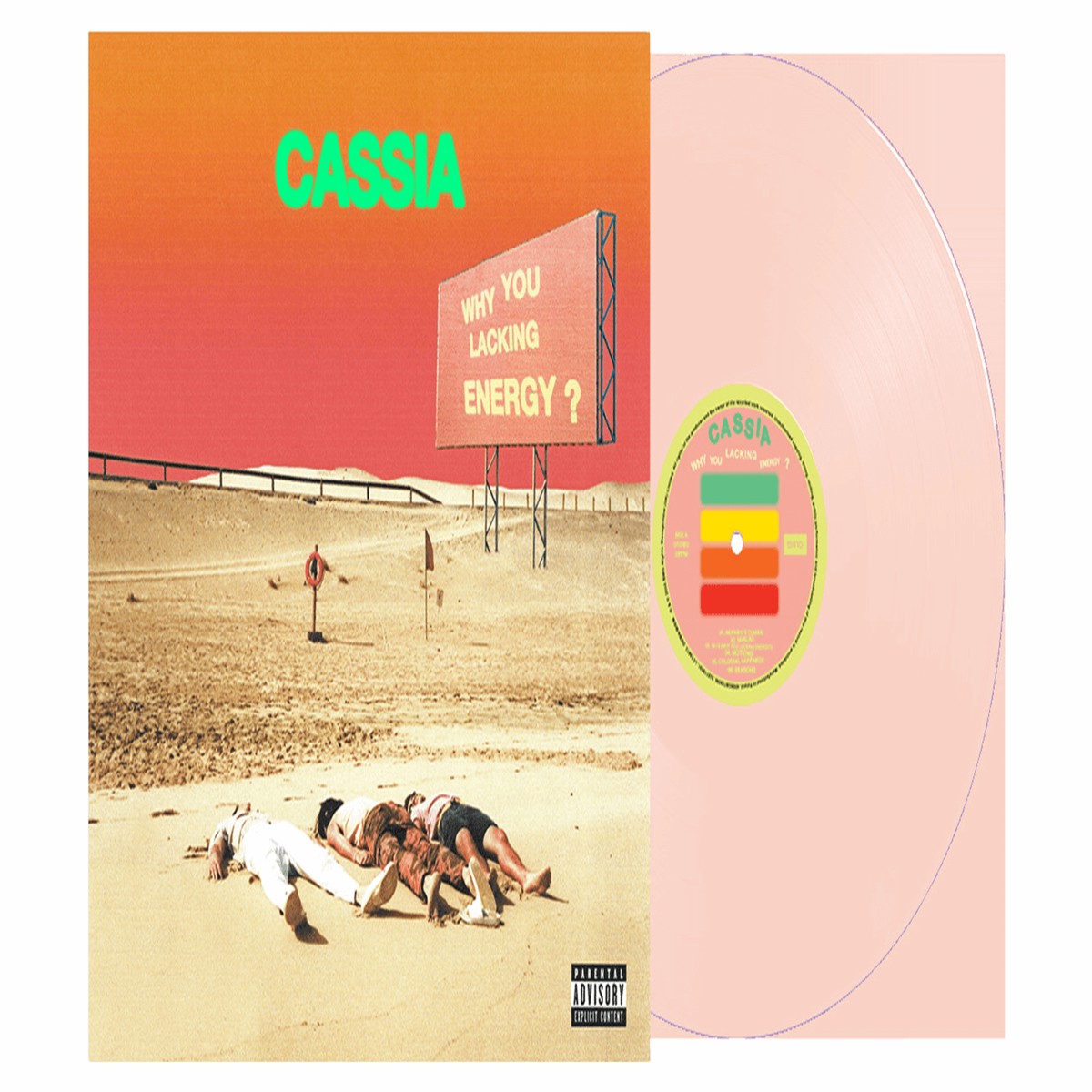 Cassia : Why You Lacking Energy? (Pink Vinyl)