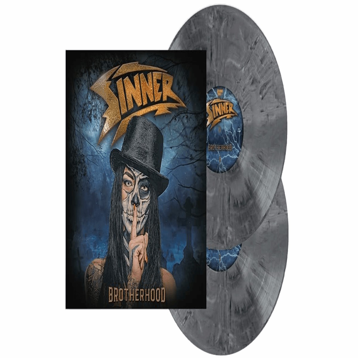 Sinner : Brotherhood (White/Black Vinyl)