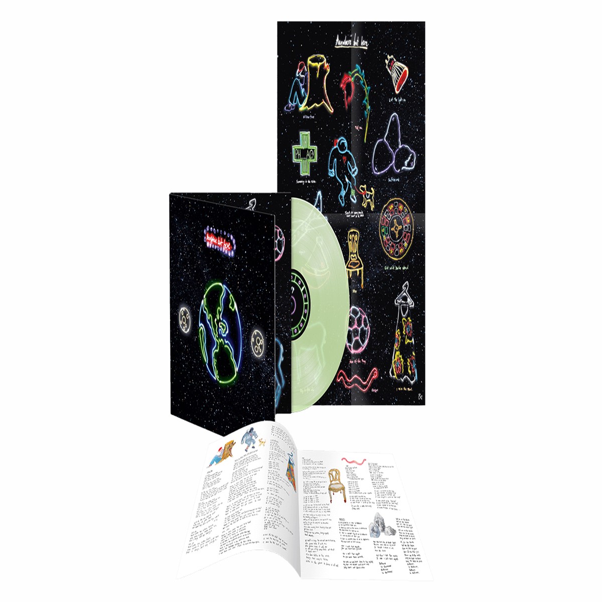 Sorry : Anywhere But Here (Clear Green Vinyl w/Poster)