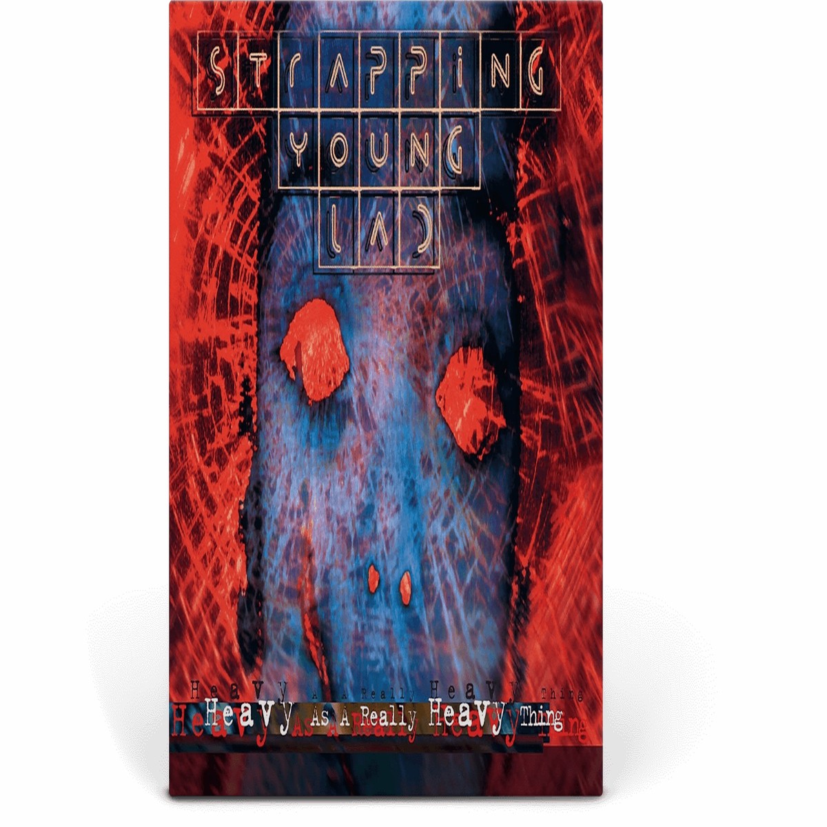 Strapping Young Lad : Heavy as a Really Heavy thing (Clear Blue Vinyl)