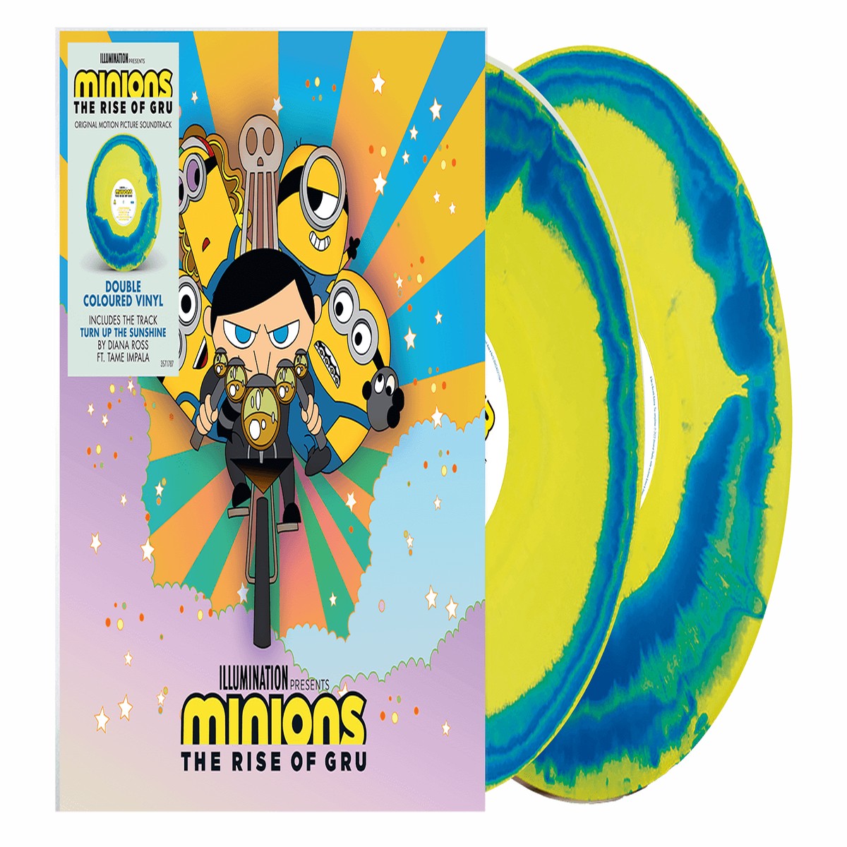 Various Artists : Minions: The Rise Of Gru (Ltd Coloured Vinyl)