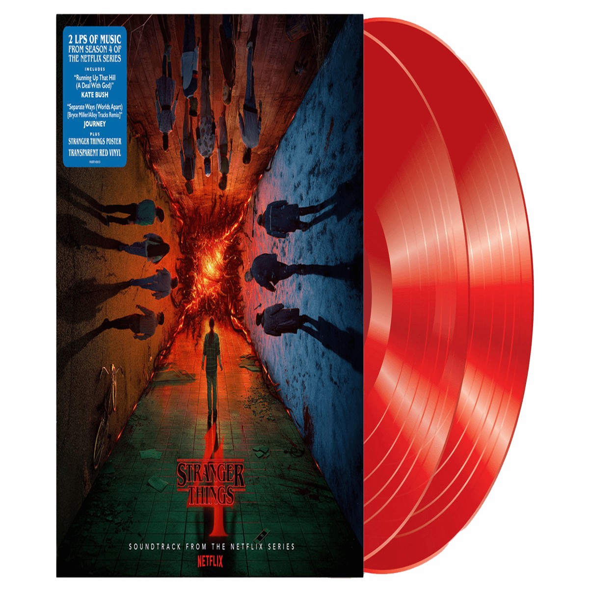 Various Artists : Stranger Things Season 4 OST (Ltd Red Vinyl)