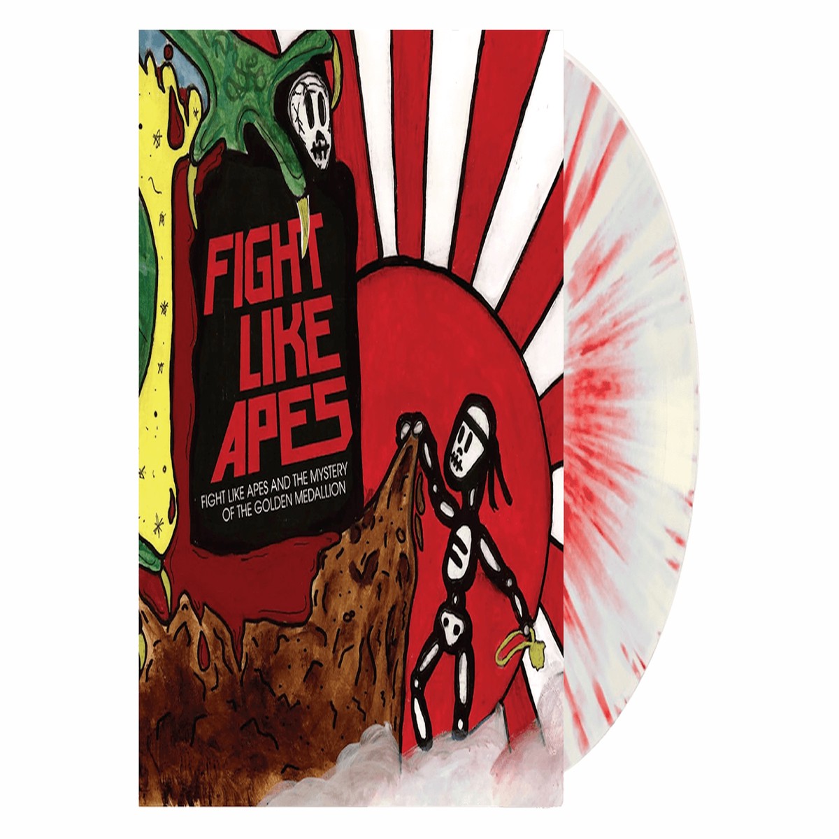Fight Like Apes : And The Mystery Of The Golden Medallion (Ltd Splatter Vinyl w/ Bonus 7″)