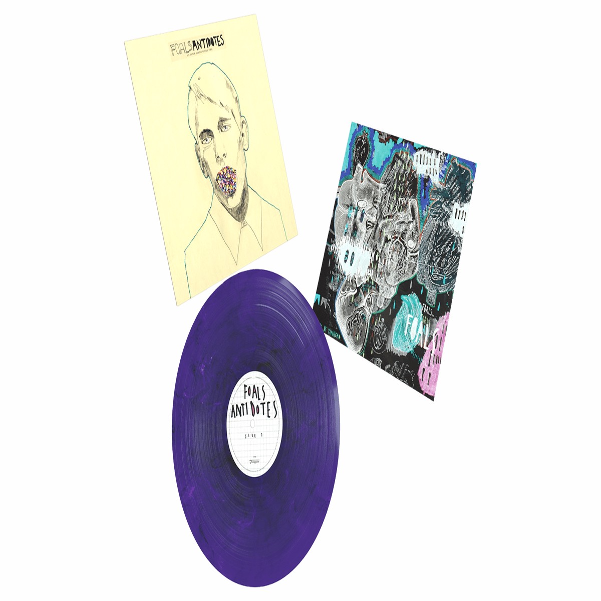 Foals : Antidotes (Splatter Vinyl)