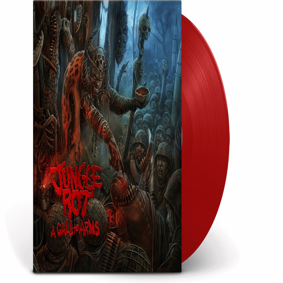 Jungle Rot : A Call to Arms (Ltd Blood Red Blend Vinyl)