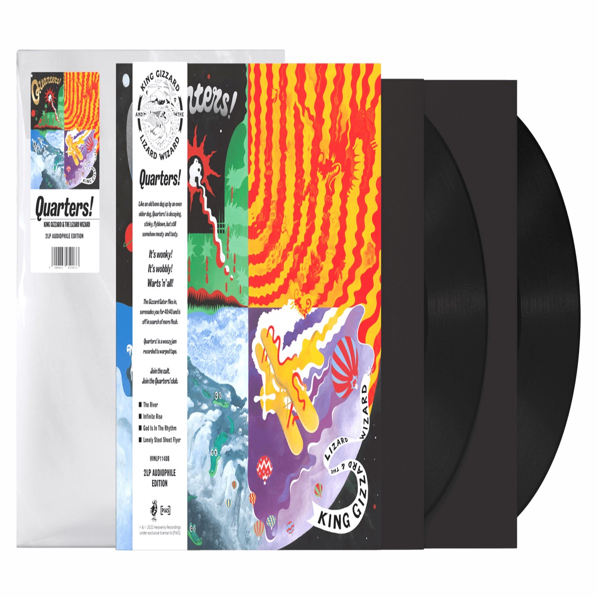 King Gizzard & The Lizard Wizard : Quarters (Audiophile Edition)
