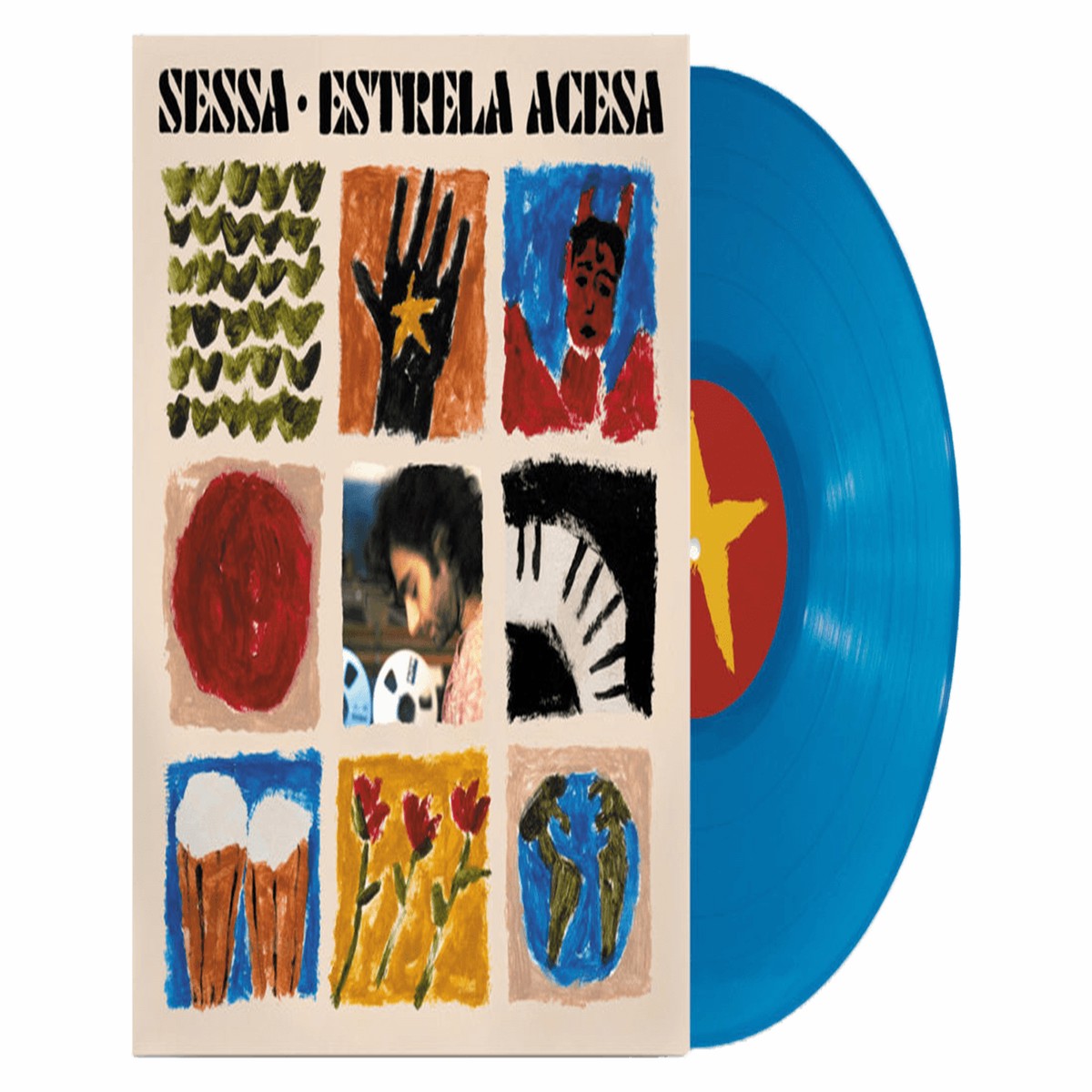 Sessa : Estrela Acesa (Ltd Blue Vinyl