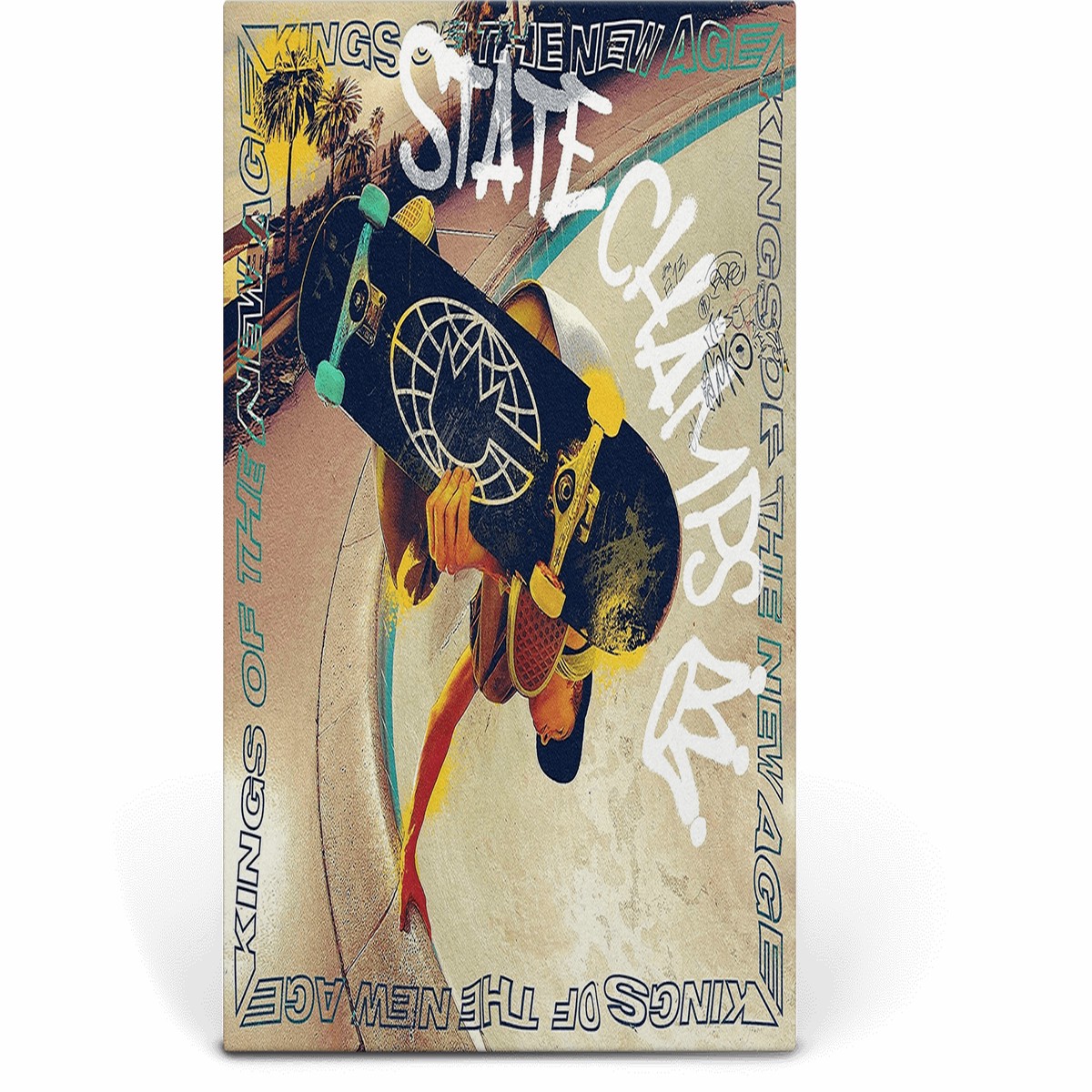 State Champs : Kings of the New Age (Neon Yellow & Black Pinwheel LP)