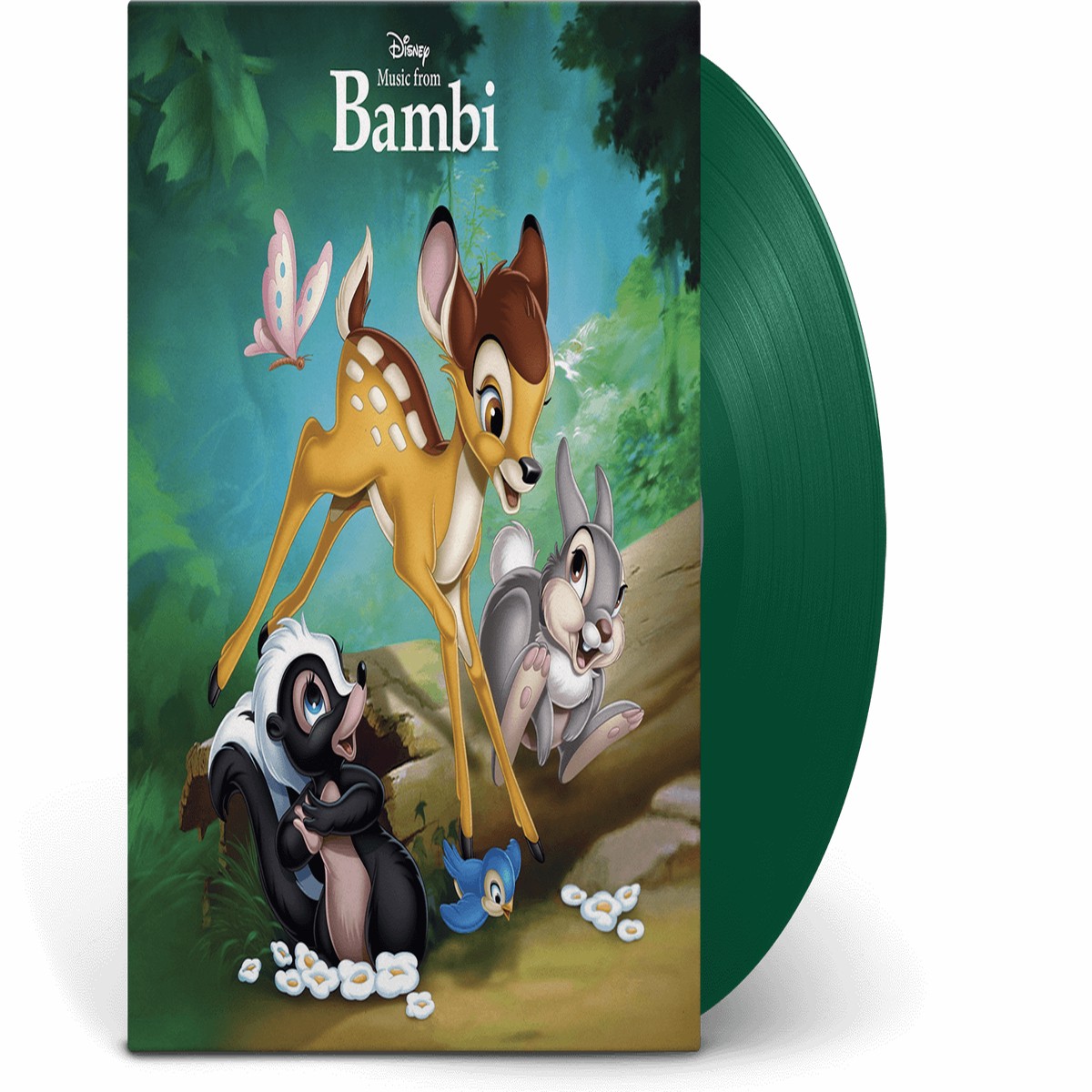 Various Artists : Music from Bambi (80th Anniversary Green Vinyl)