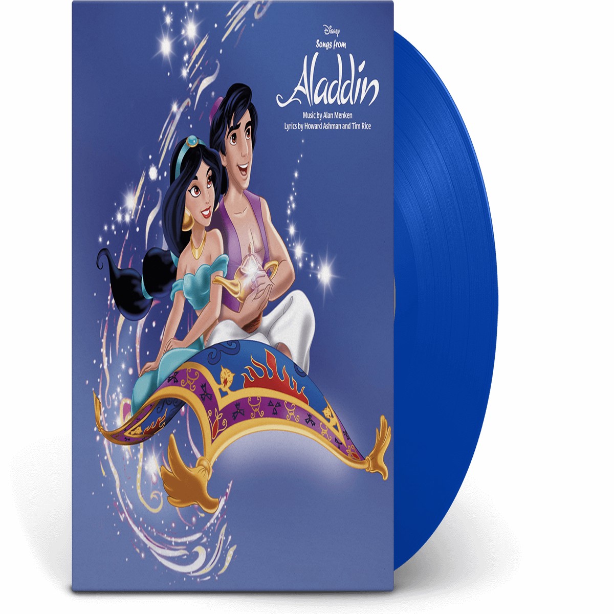 Various Artists : Songs from Aladdin (30th Anniversary Blue Vinyl)