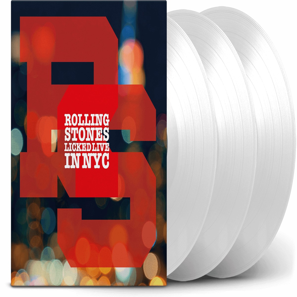 Rolling Stones : Licked Live in NYC (Ltd White Vinyl)