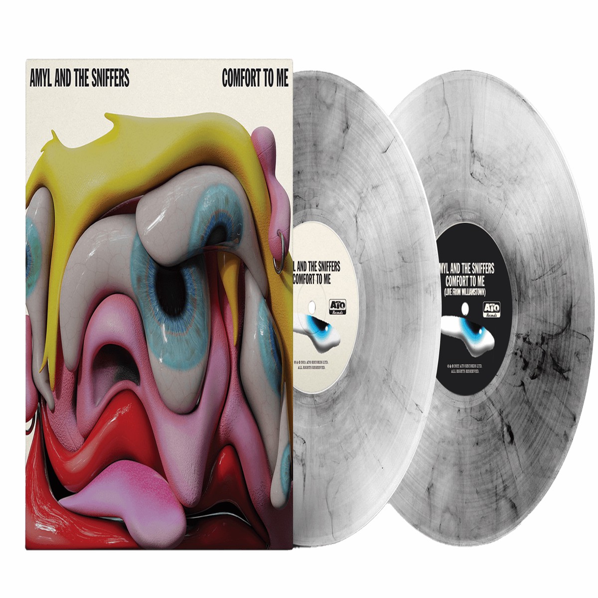 Amyl & The Sniffers : Comfort To Me (Deluxe Clear Smoke 2LP)
