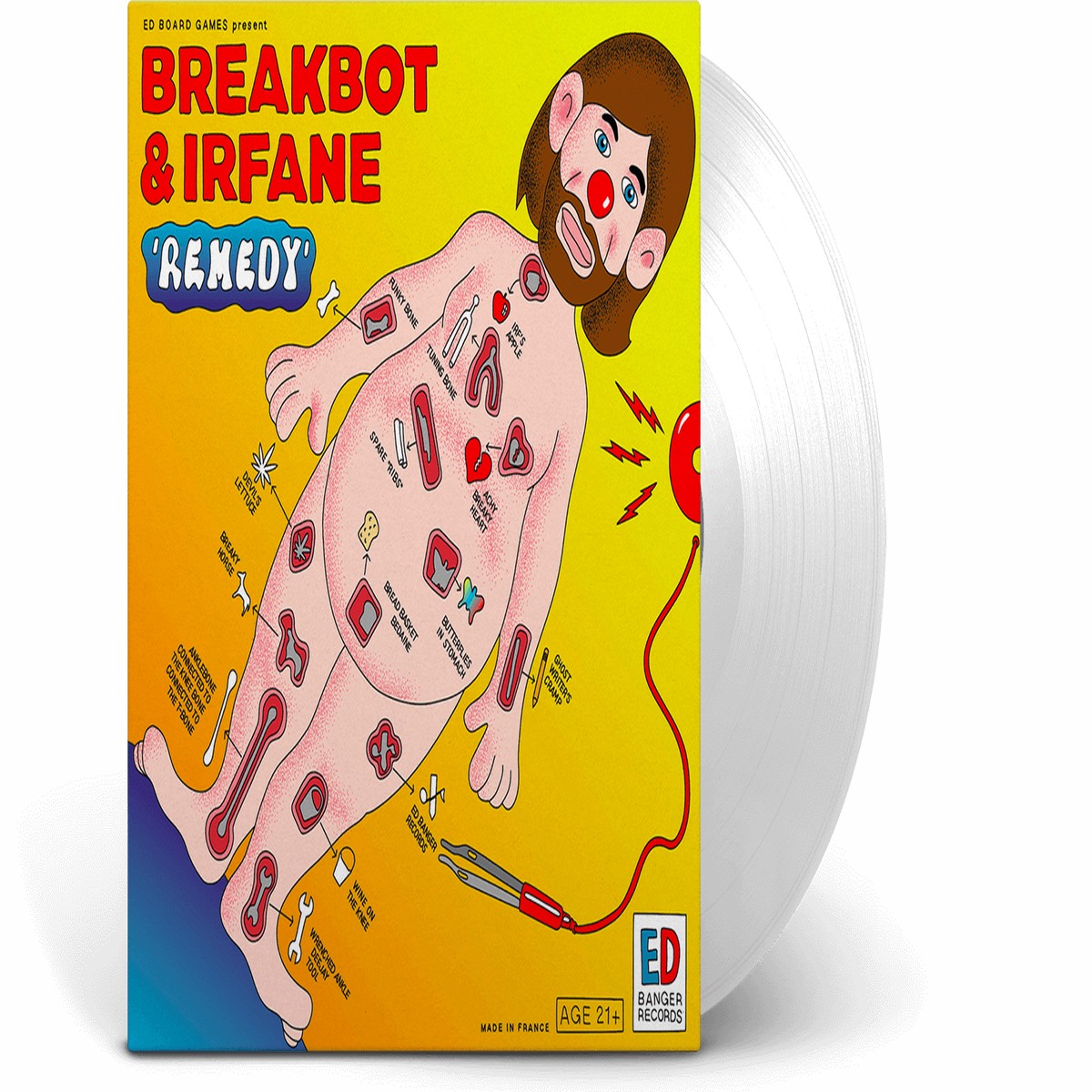 Breakbot and Irfane : Remedy (White Vinyl)