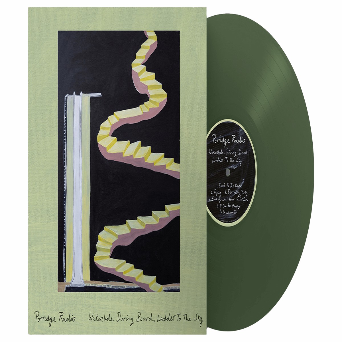 Porridge Radio : Waterslide, Diving Board, Ladder To The Sky (Clear Green Vinyl)