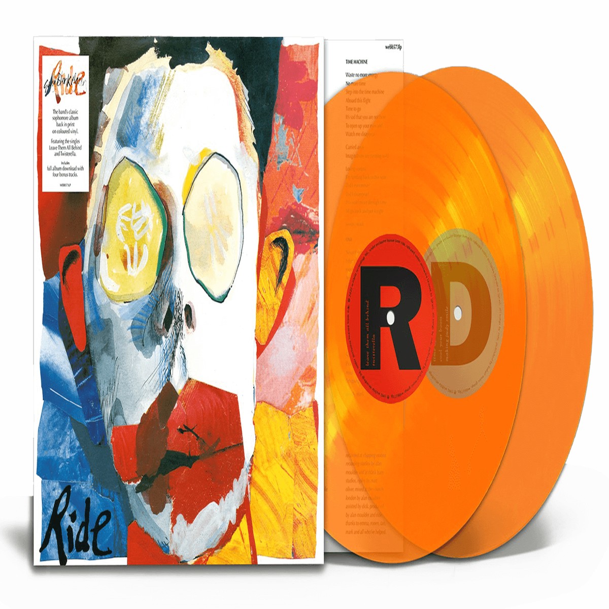 Ride : Going Blank Again (Clear Orange Vinyl)