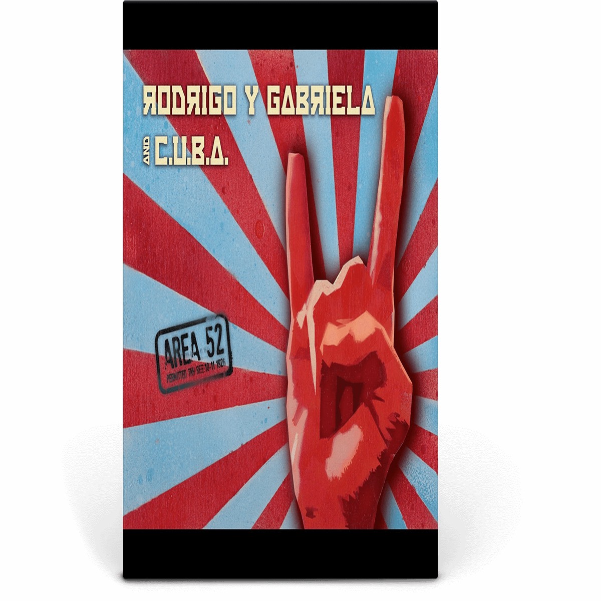 Rodrigo y Gabriela : AREA 52 (Ltd Blue & Red Splatter Vinyl)