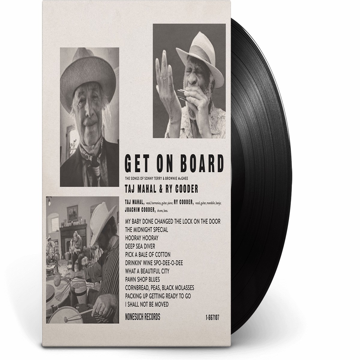 Taj Mahal & Ry Cooder : GET ON BOARD