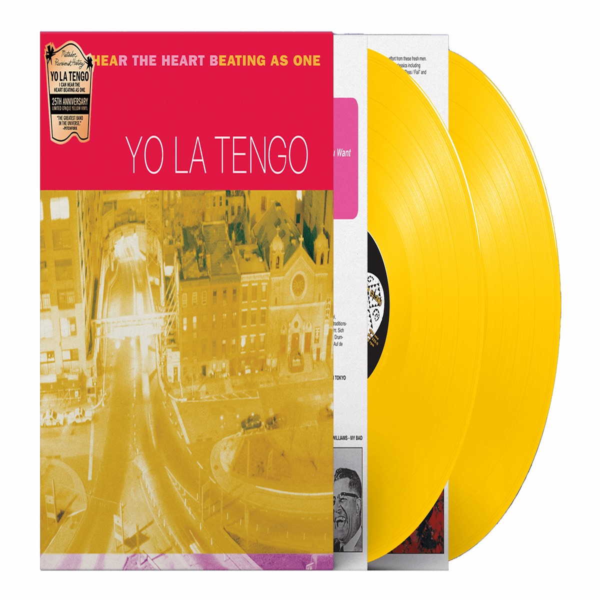Yo La Tengo : I Can Hear The Heart Beating As One (Ltd Yellow Vinyl)