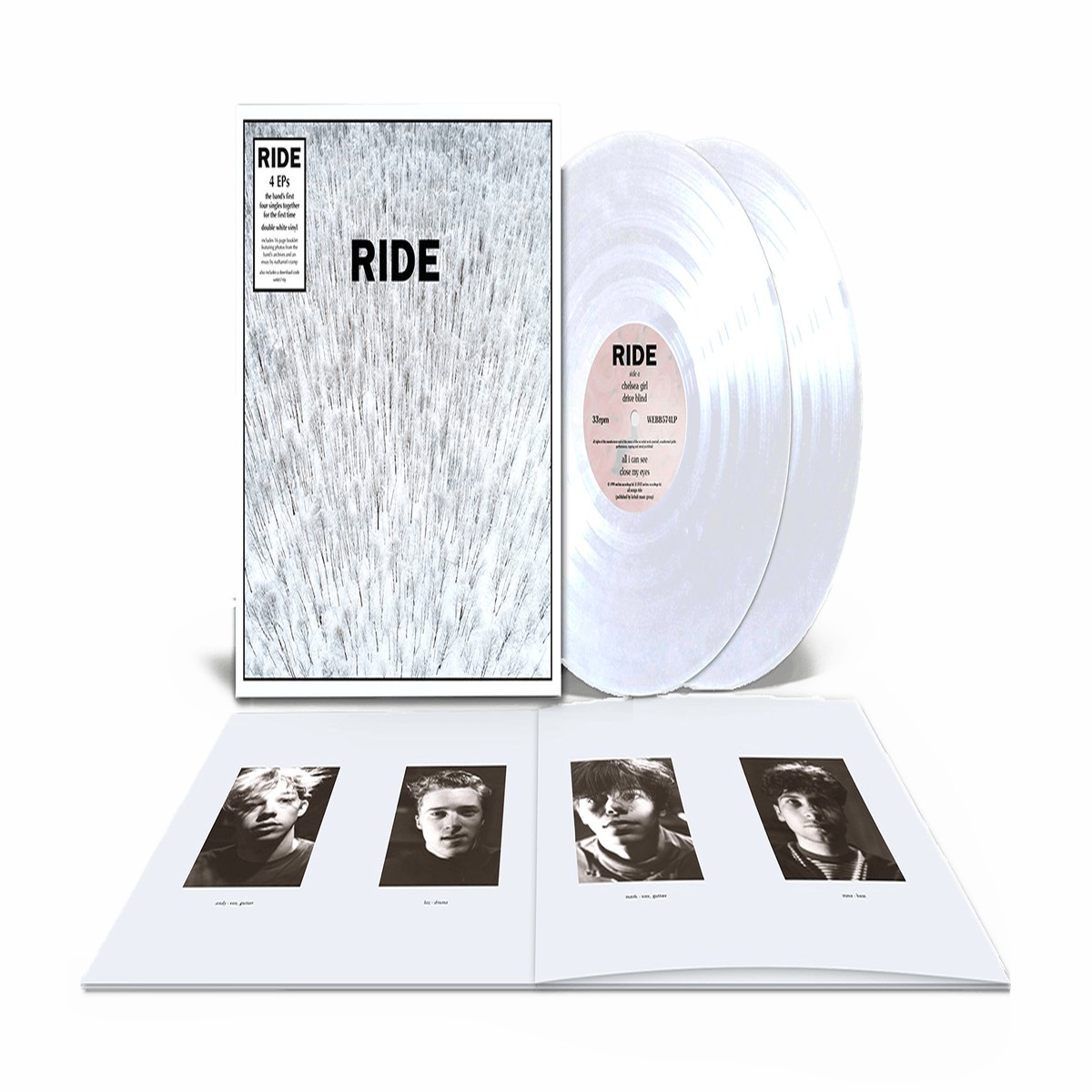 Ride : 4 Eps (White Vinyl)