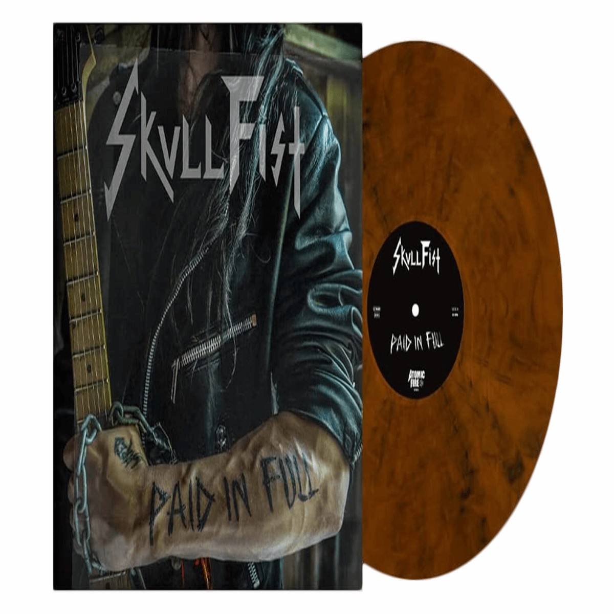 Skull Fist : Paid In Full (Ltd Orange/Black Marbled Vinyl)