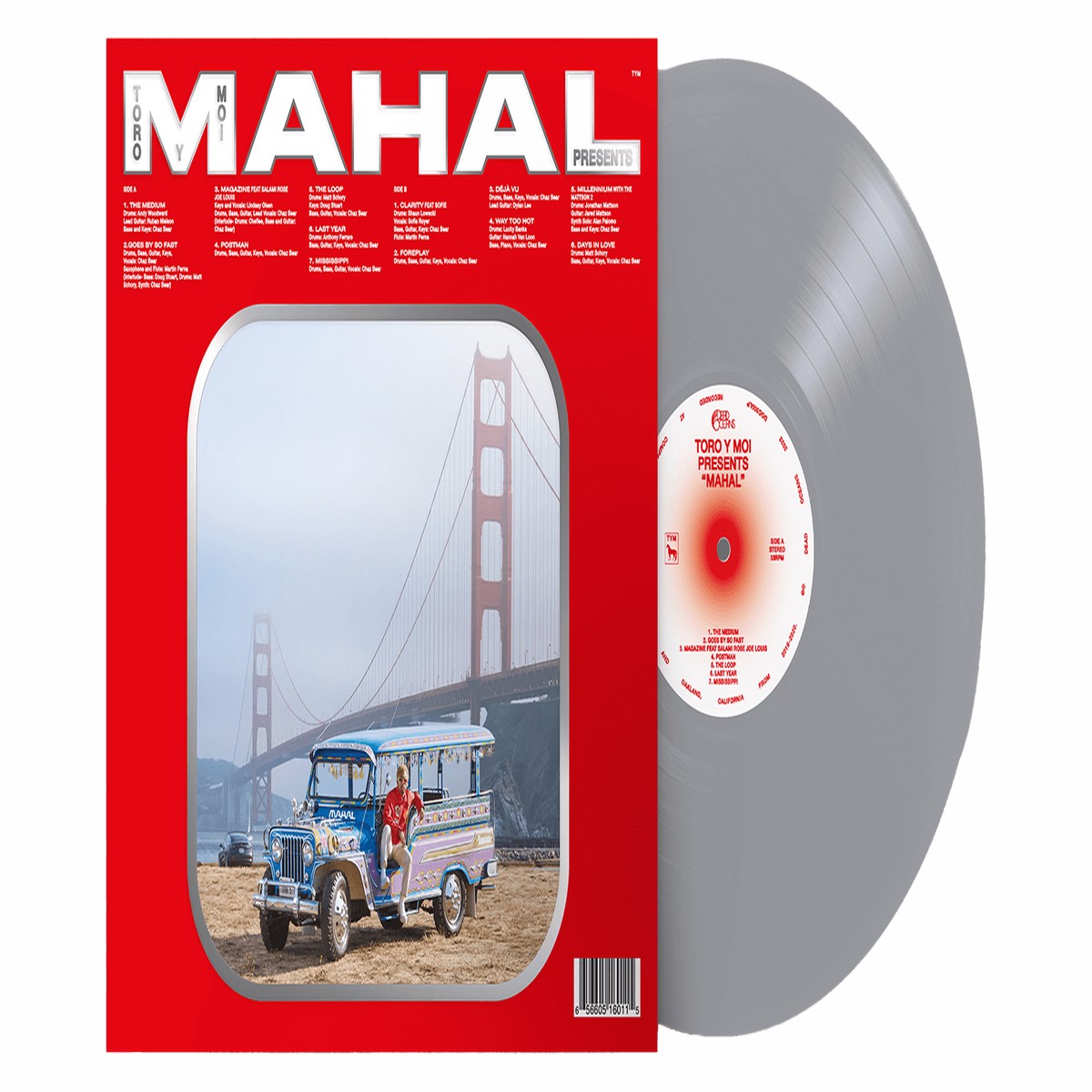 Toro y Moi : MAHAL (Ltd Silver Vinyl)