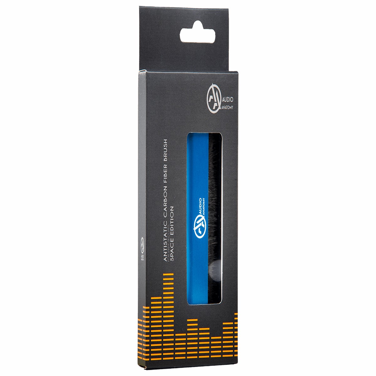 Audio Anatomy : Carbon Fiber Brush Dlx Blue Alu – Space Edition – Etched Logo