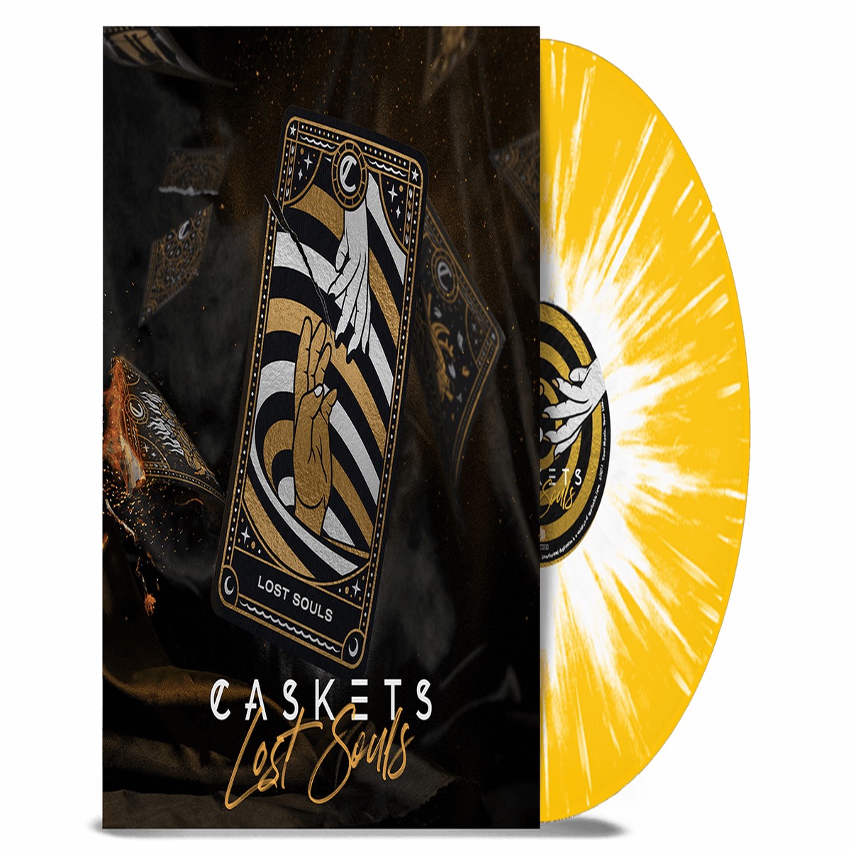 Caskets : Lost Souls (Yellow/White Splatter Vinyl)