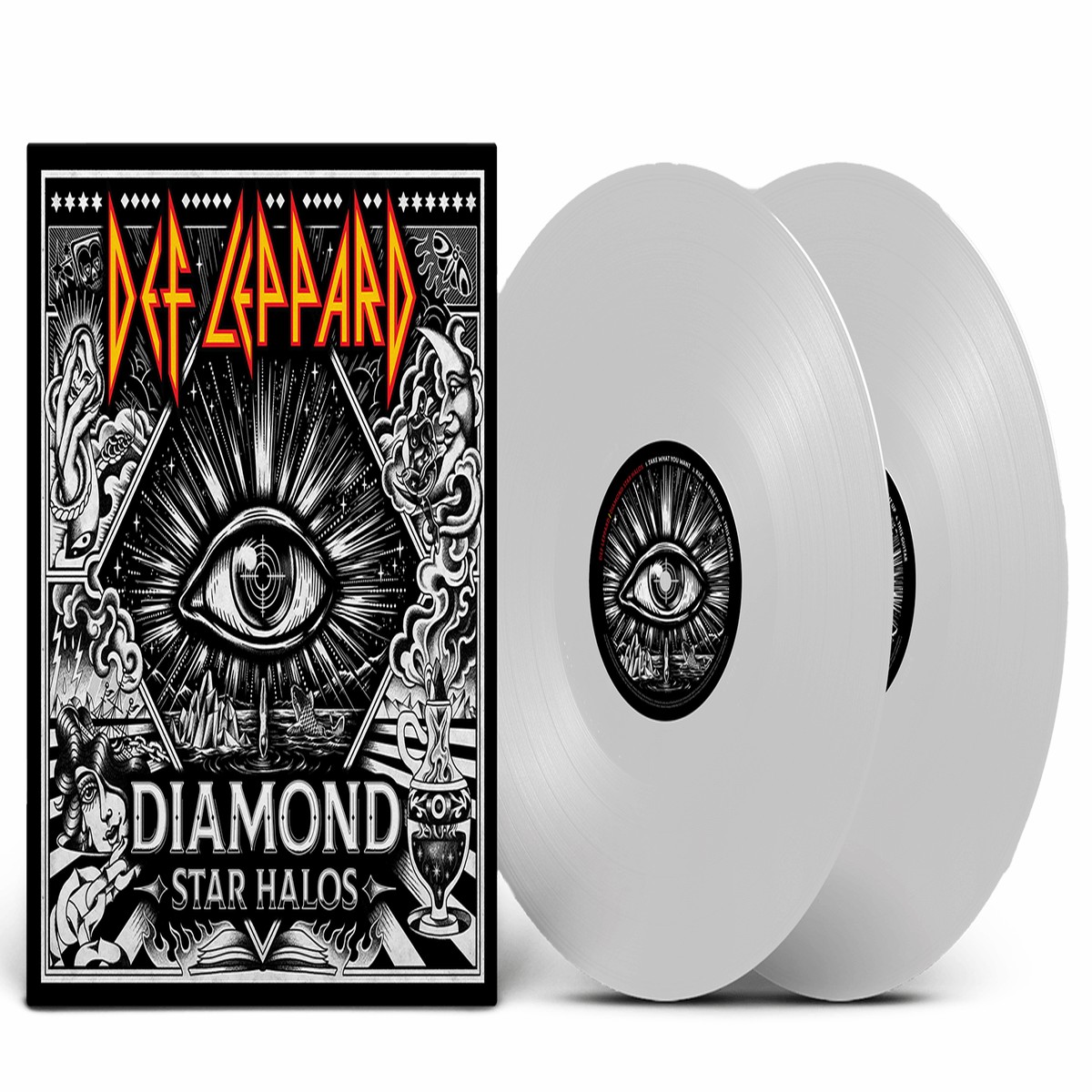 Def Leppard : Diamond Star Halos (Ltd Clear Vinyl)